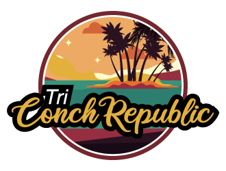 Tri Conch Republic logo design by designbyorimat