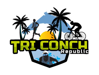 Tri Conch Republic logo design by Suvendu