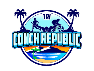 Tri Conch Republic logo design by Suvendu