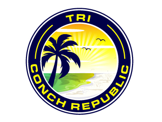 Tri Conch Republic logo design by AamirKhan