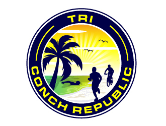 Tri Conch Republic logo design by AamirKhan