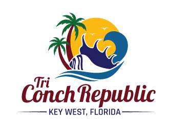 Tri Conch Republic logo design by MonkDesign