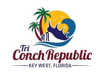 Tri Conch Republic logo design by MonkDesign