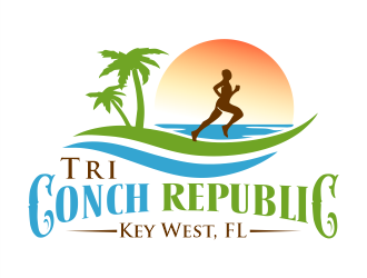 Tri Conch Republic logo design by Gwerth