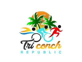 Tri Conch Republic logo design by samuraiXcreations