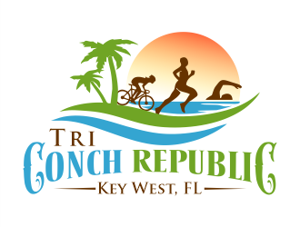 Tri Conch Republic logo design by Gwerth