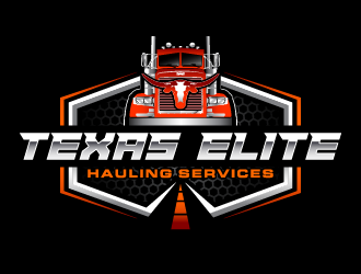 Texas Elite Hauling Services logo design by PRN123