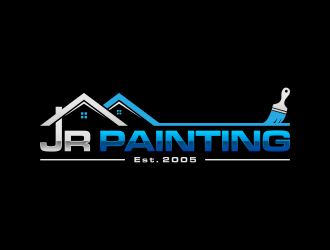 JR Painting logo design by GassPoll
