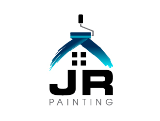 JR Painting logo design by Marianne