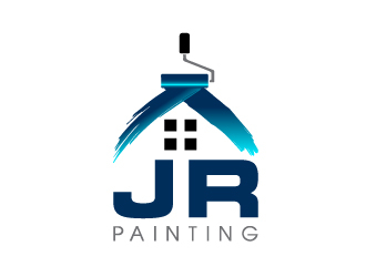 JR Painting logo design by Marianne