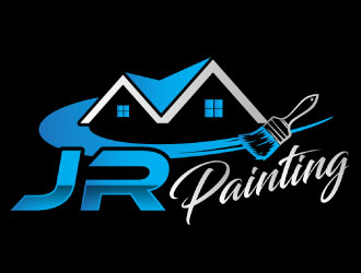 JR Painting logo design by AamirKhan