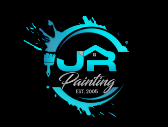 JR Painting logo design by drifelm