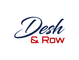 Desh & Row logo design by aryamaity