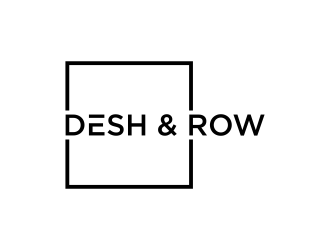 Desh & Row logo design by pel4ngi