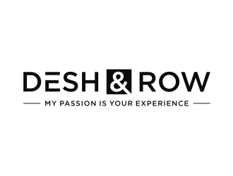 Desh & Row logo design by mbamboex