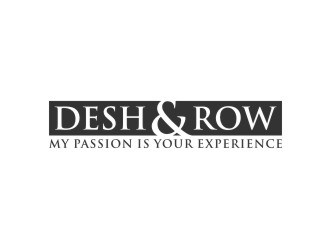 Desh & Row logo design by bombers