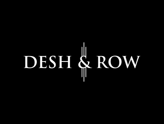 Desh & Row logo design by GassPoll