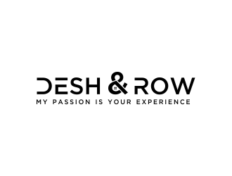 Desh & Row logo design by oke2angconcept