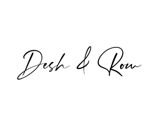 Desh & Row logo design by AamirKhan