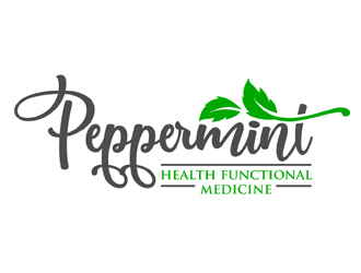 Peppermint Health Functional Medicine logo design by MAXR