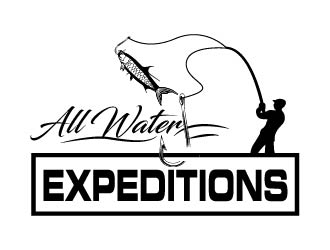 All Water Expeditions logo design by Suvendu