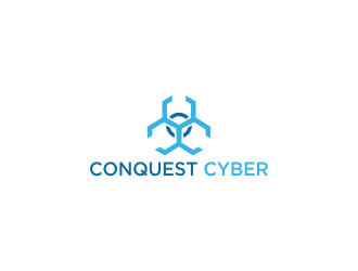 Conquest Cyber logo design by oke2angconcept