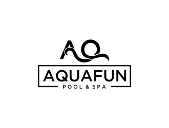 Aquafun Pool & Spa logo design by oke2angconcept