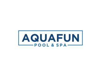 Aquafun Pool & Spa logo design by RIANW