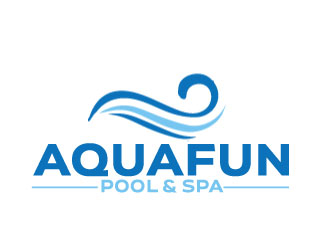Aquafun Pool & Spa logo design by AamirKhan