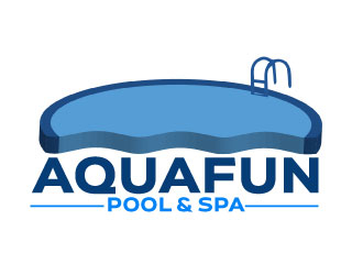 Aquafun Pool & Spa logo design by AamirKhan