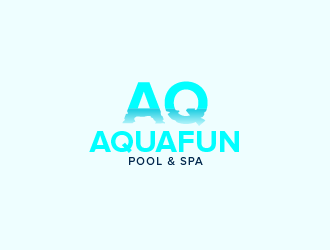Aquafun Pool & Spa logo design by czars