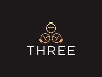 Three logo design by hoqi