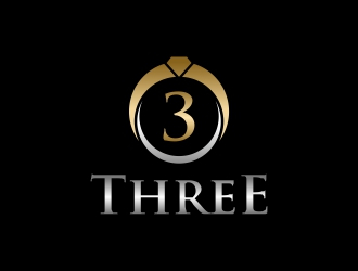 Three logo design by DMC_Studio