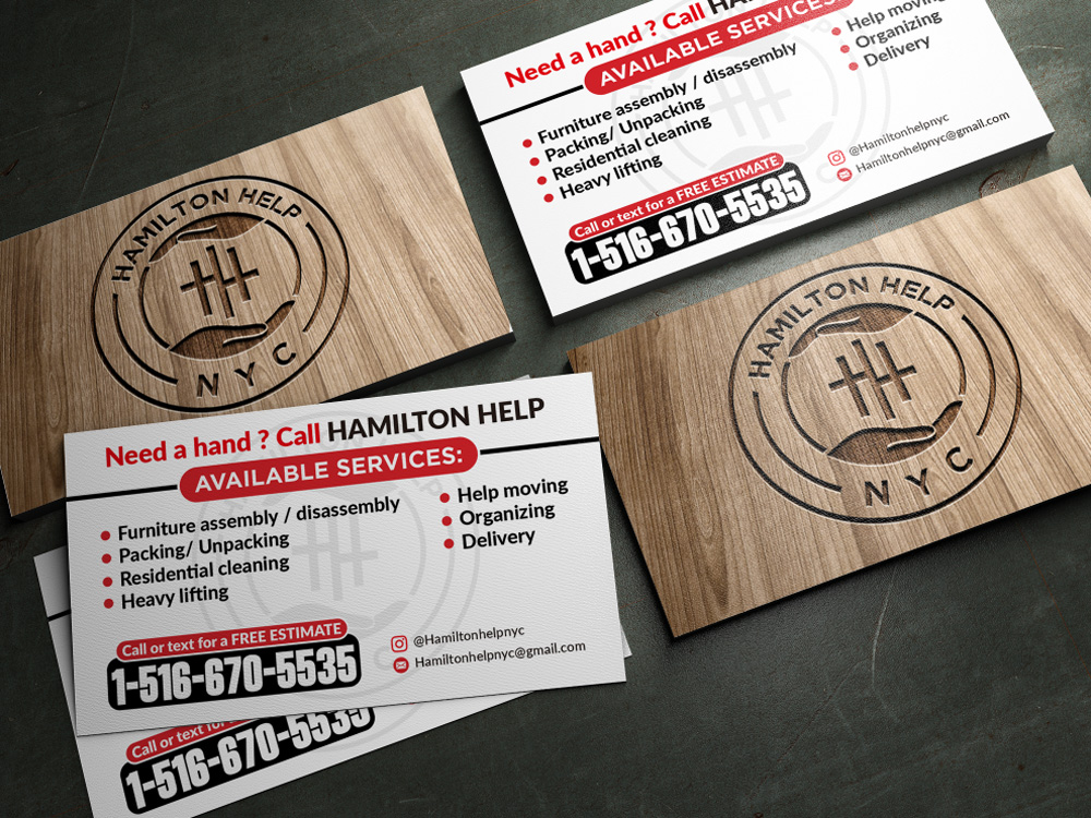 Hamilton Help logo design by Realistis