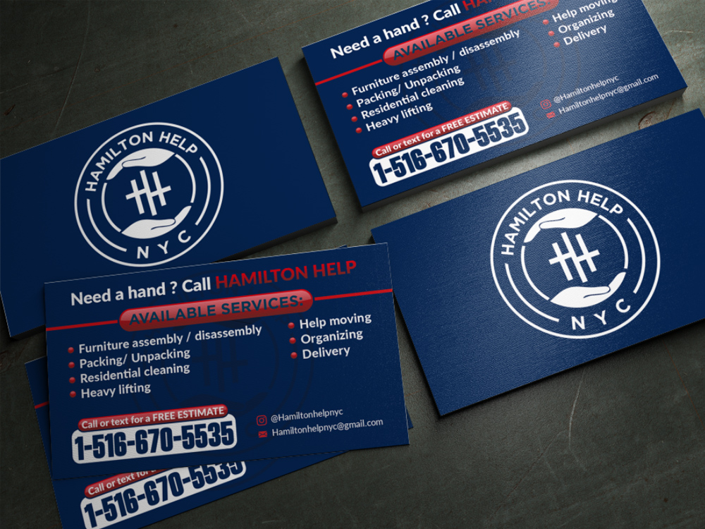 Hamilton Help logo design by Realistis