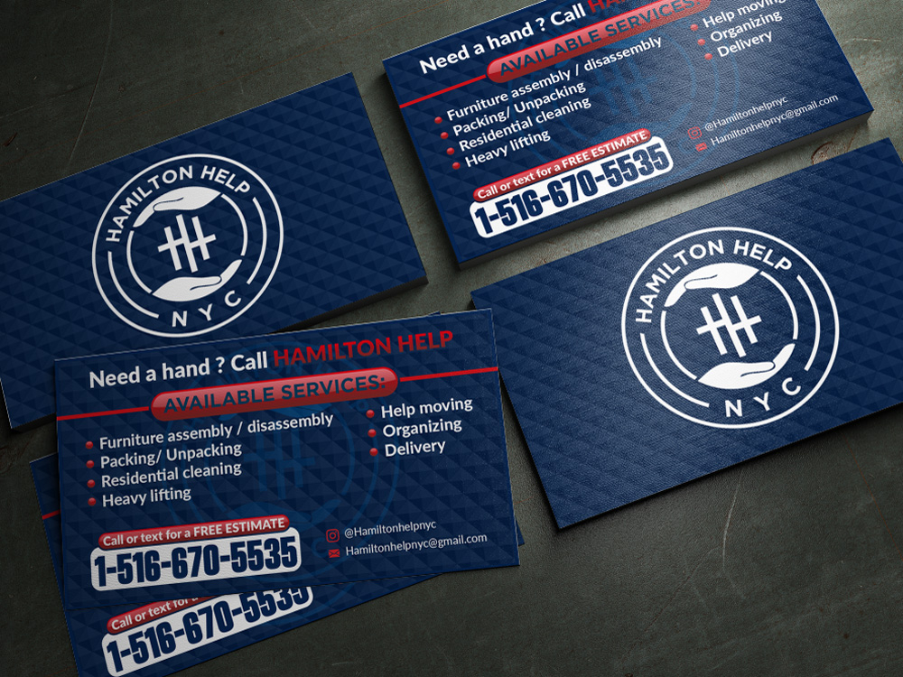 Hamilton Help logo design by Realistis