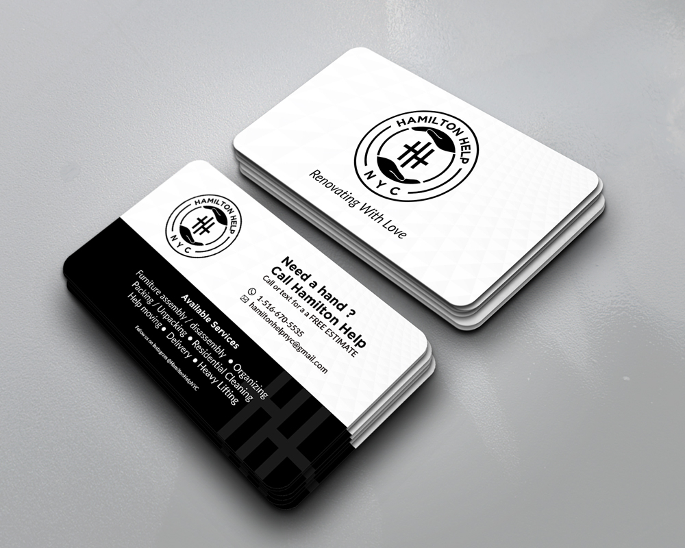 Hamilton Help logo design by Ulid