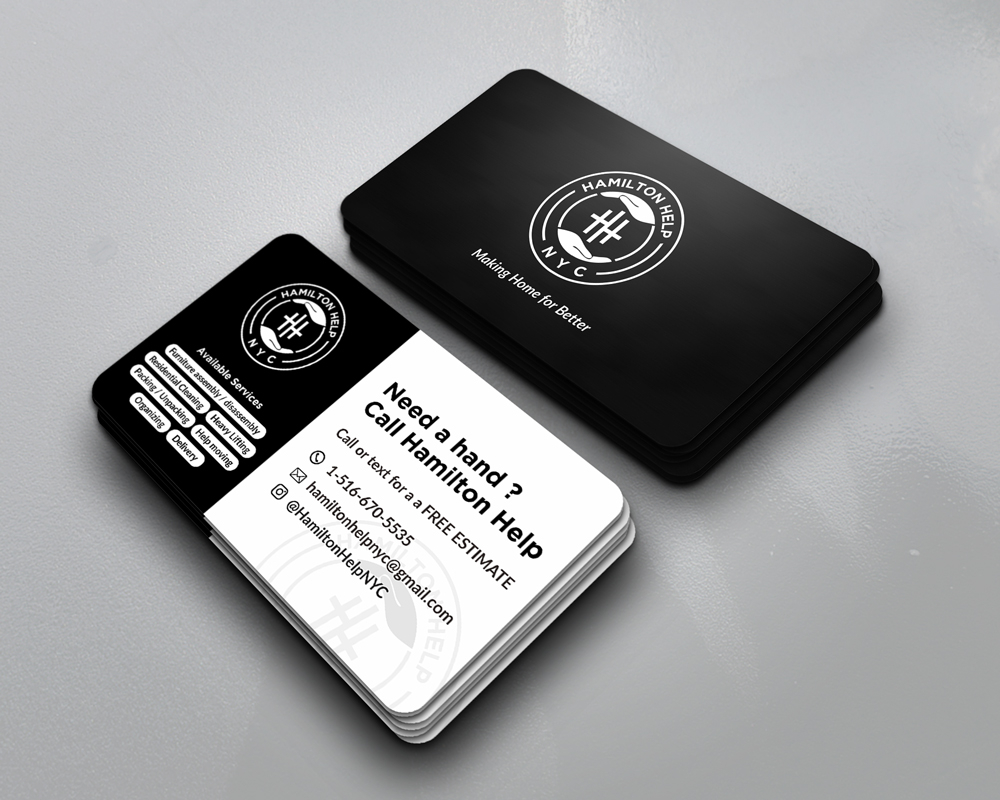 Hamilton Help logo design by Ulid