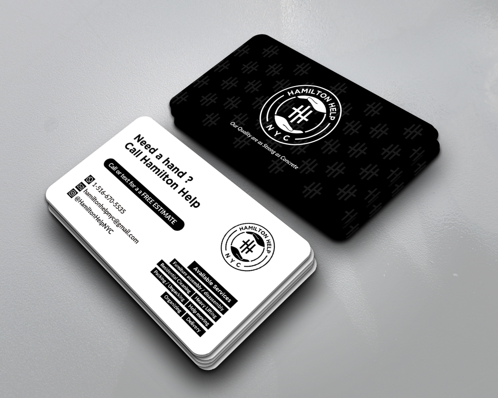 Hamilton Help logo design by Ulid