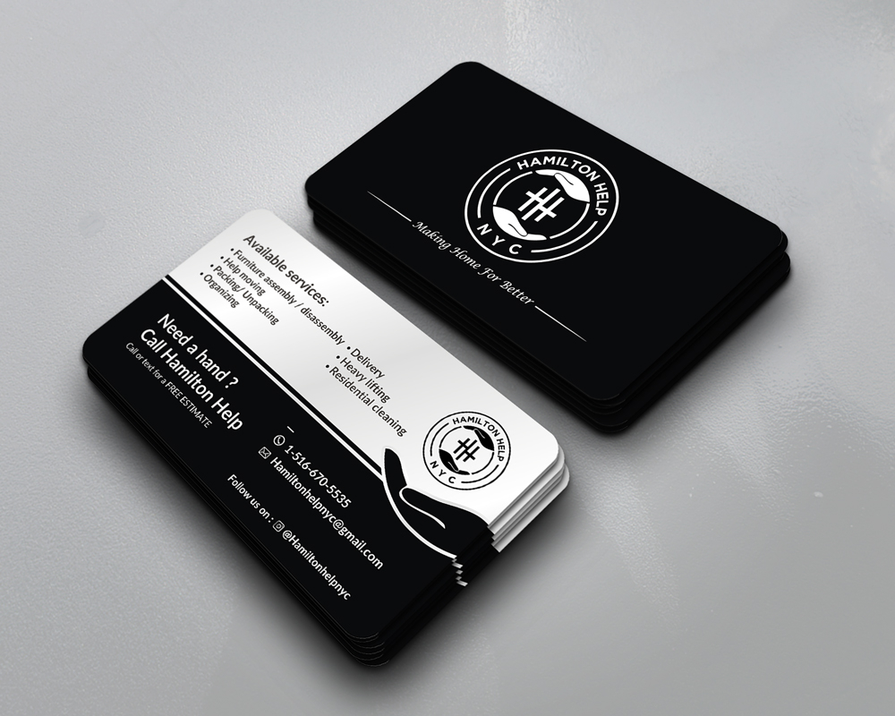 Hamilton Help logo design by Ulid