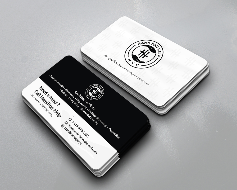 Hamilton Help logo design by Ulid