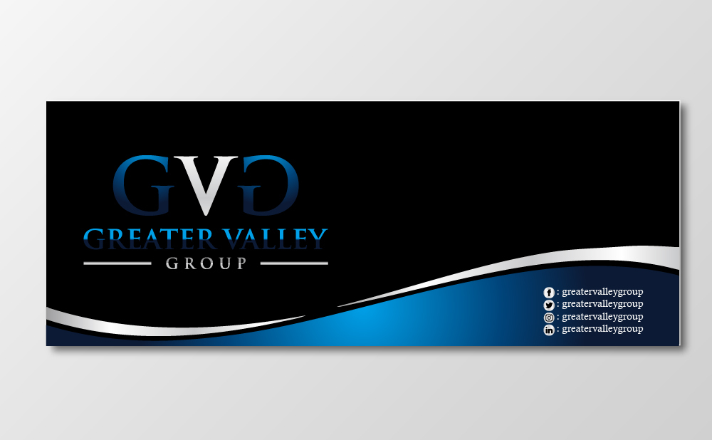 Greater Valley Group (GVG) logo design by Sofia Shakir