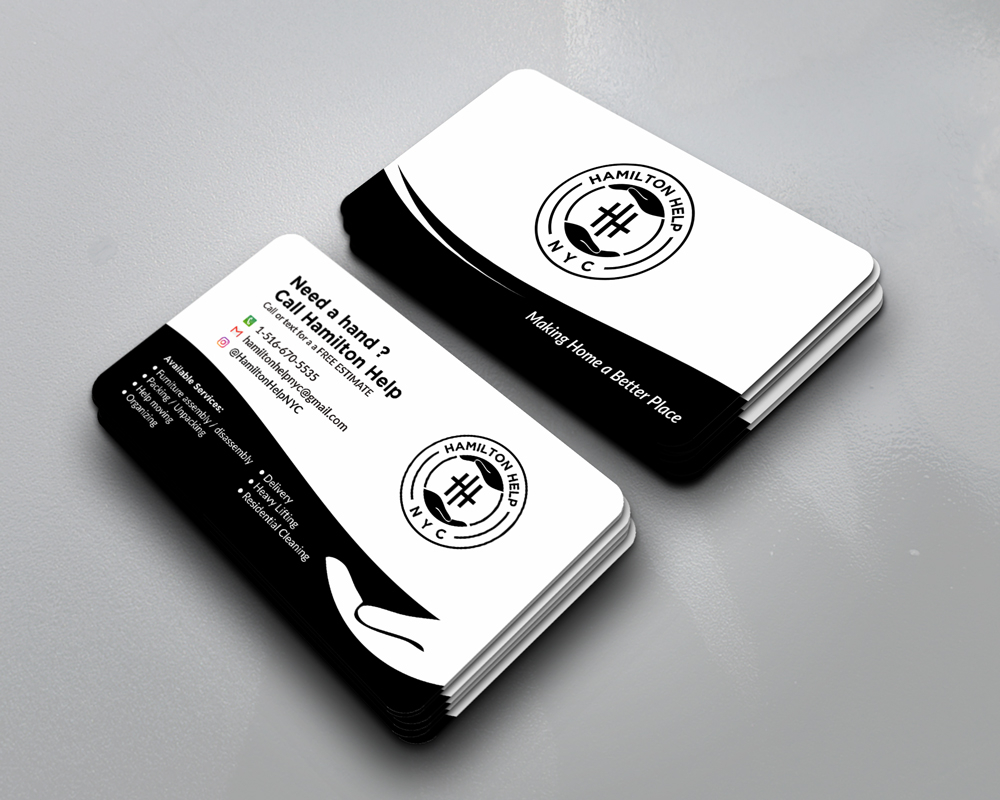 Hamilton Help logo design by Ulid