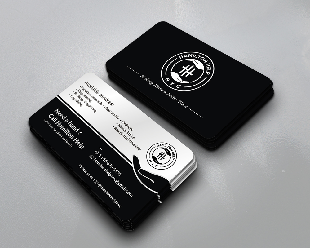 Hamilton Help logo design by Ulid