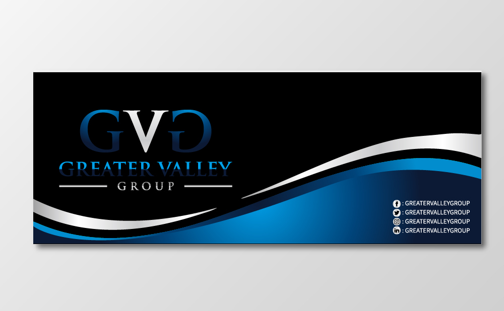 Greater Valley Group (GVG) logo design by Sofia Shakir