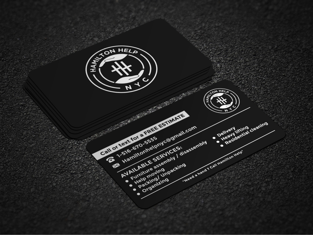 Hamilton Help logo design by zizze23