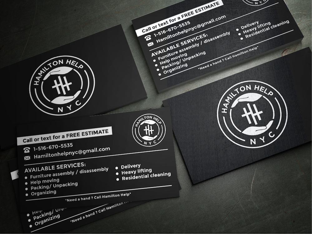 Hamilton Help logo design by zizze23