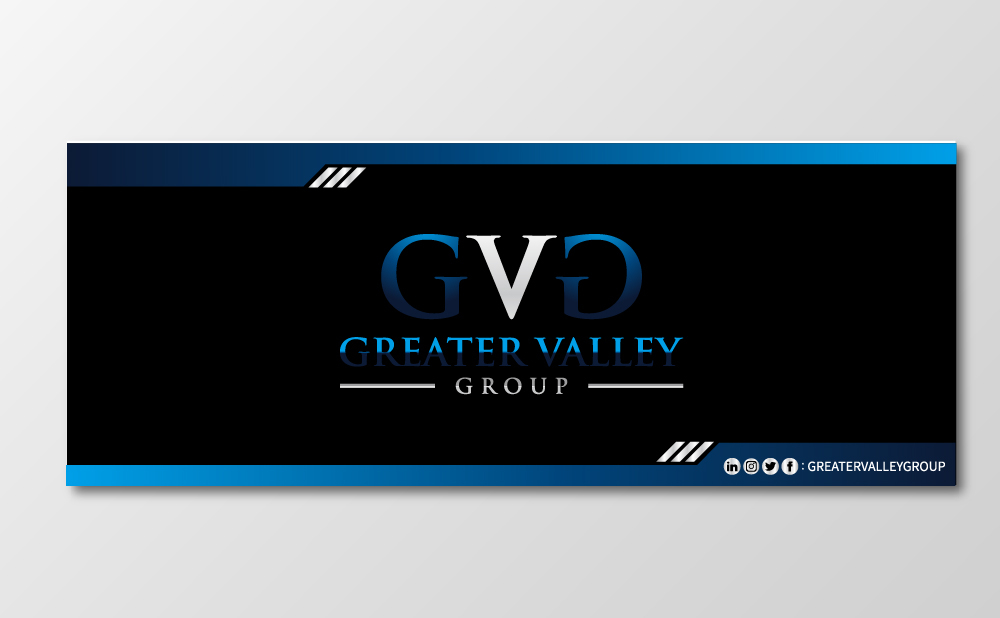 Greater Valley Group (GVG) logo design by Sofia Shakir