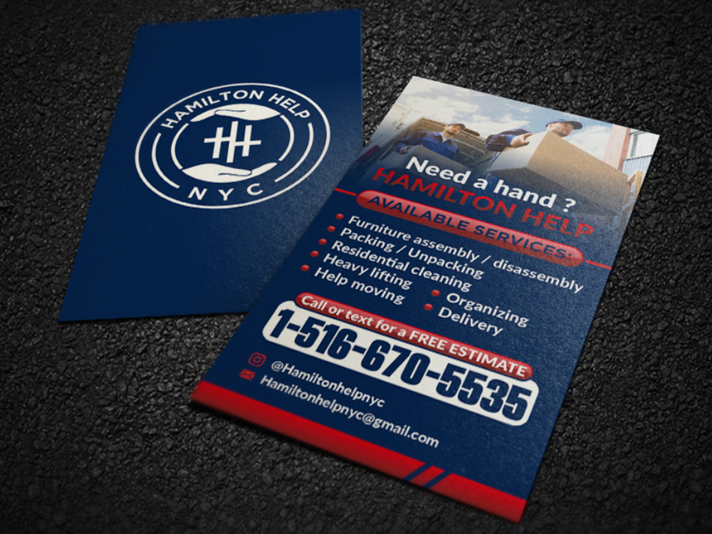 Hamilton Help logo design by Realistis