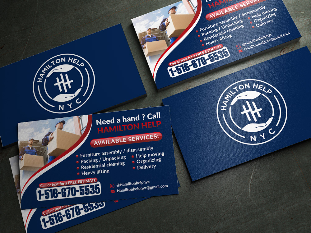 Hamilton Help logo design by Realistis